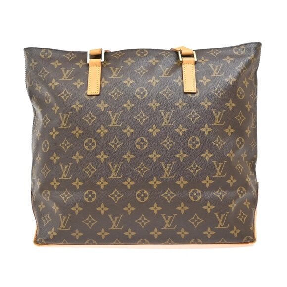 LOUIS VUITTON Cabas Mezzo Shoulder Bag Monogram Leather Brown M51151 10EF272 - Picture 14 of 15